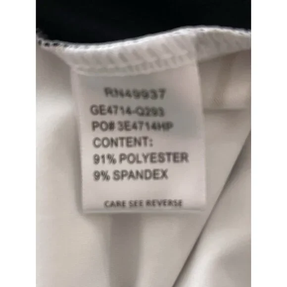 Tail Golf Skort Skirt Womens Size XL Stripe Blossom Floral Stretch Pockets - Picture 9 of 10